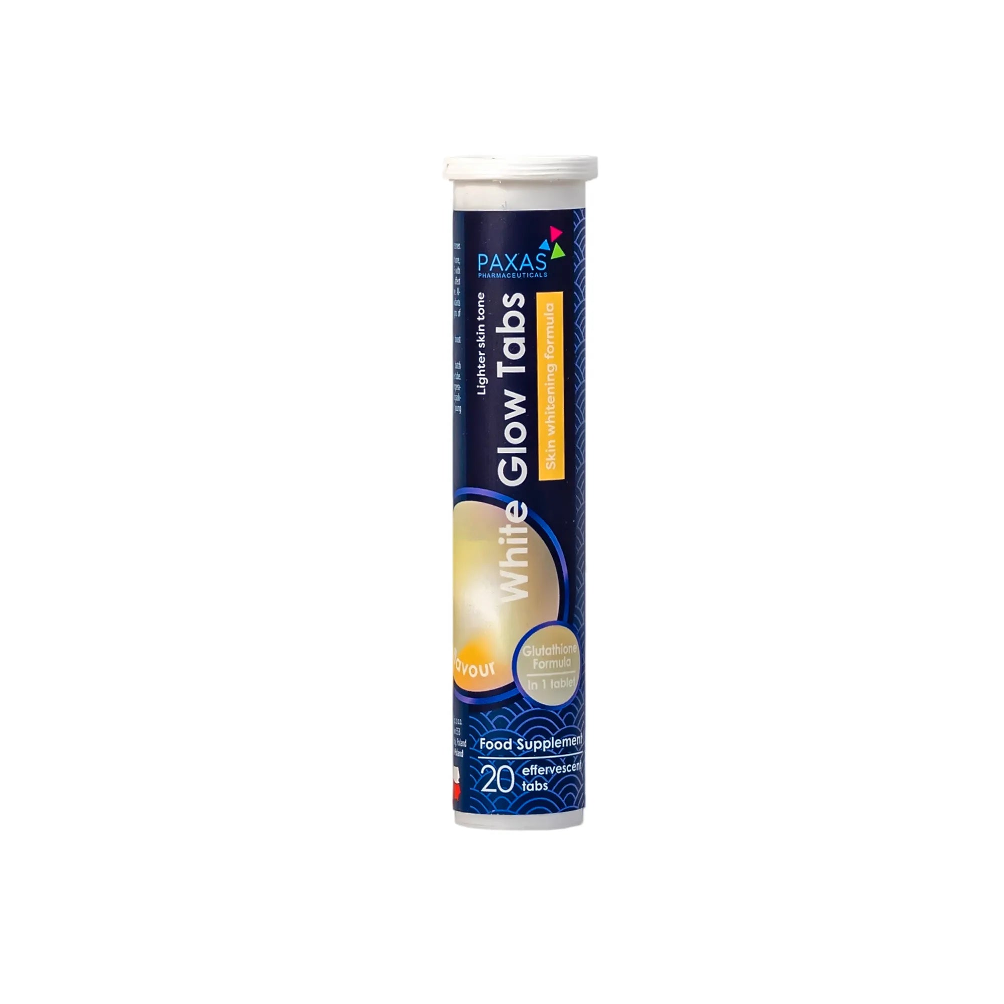 biovita glutathione Paxas White Glow 20 Effervescents Tablets – offersonly