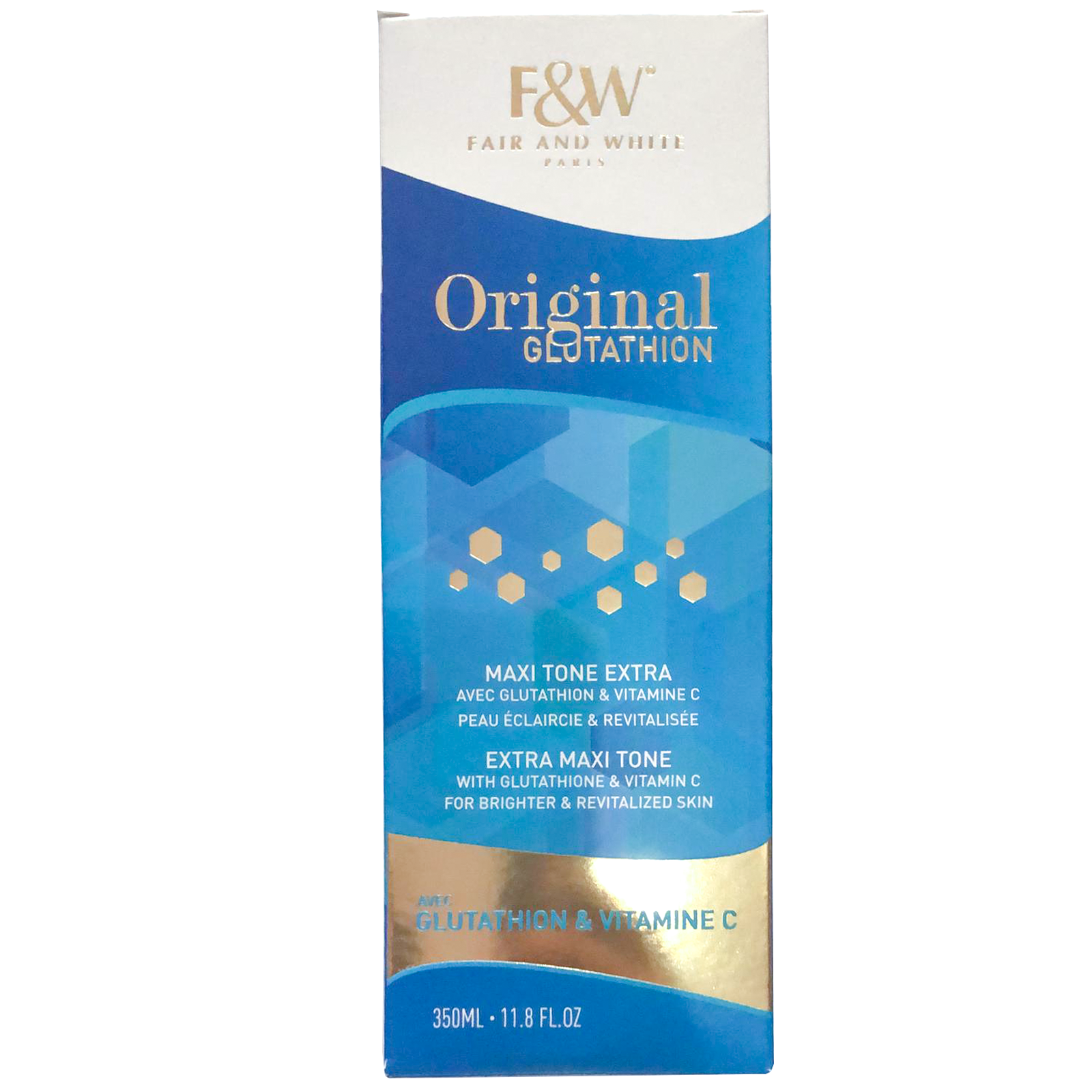 fair and white original glutathione maxi tone Reveal a radiant, revitalized glow with the precision of French skincare. Swipe to explore the Extra Brightening Lotion. #FairAndWhiteParis #OriginalGlutathione #MadeInFrance  leaving your skin feeling soft Fair and White Paris Original