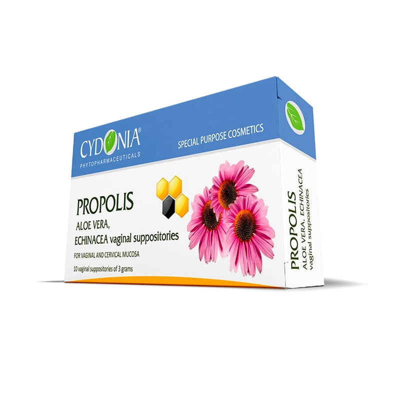 Cydonia Propolis Aloe Vera & Echinacea Vaginal Supp 10'S – offersonly