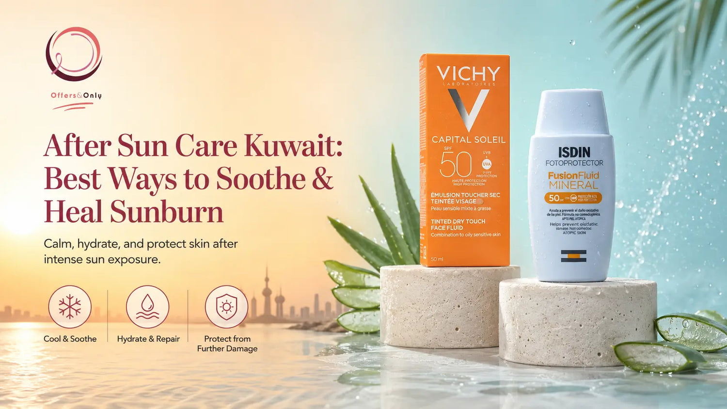 After Sun Care Kuwait: Best Ways to Soothe & Heal Sunburn