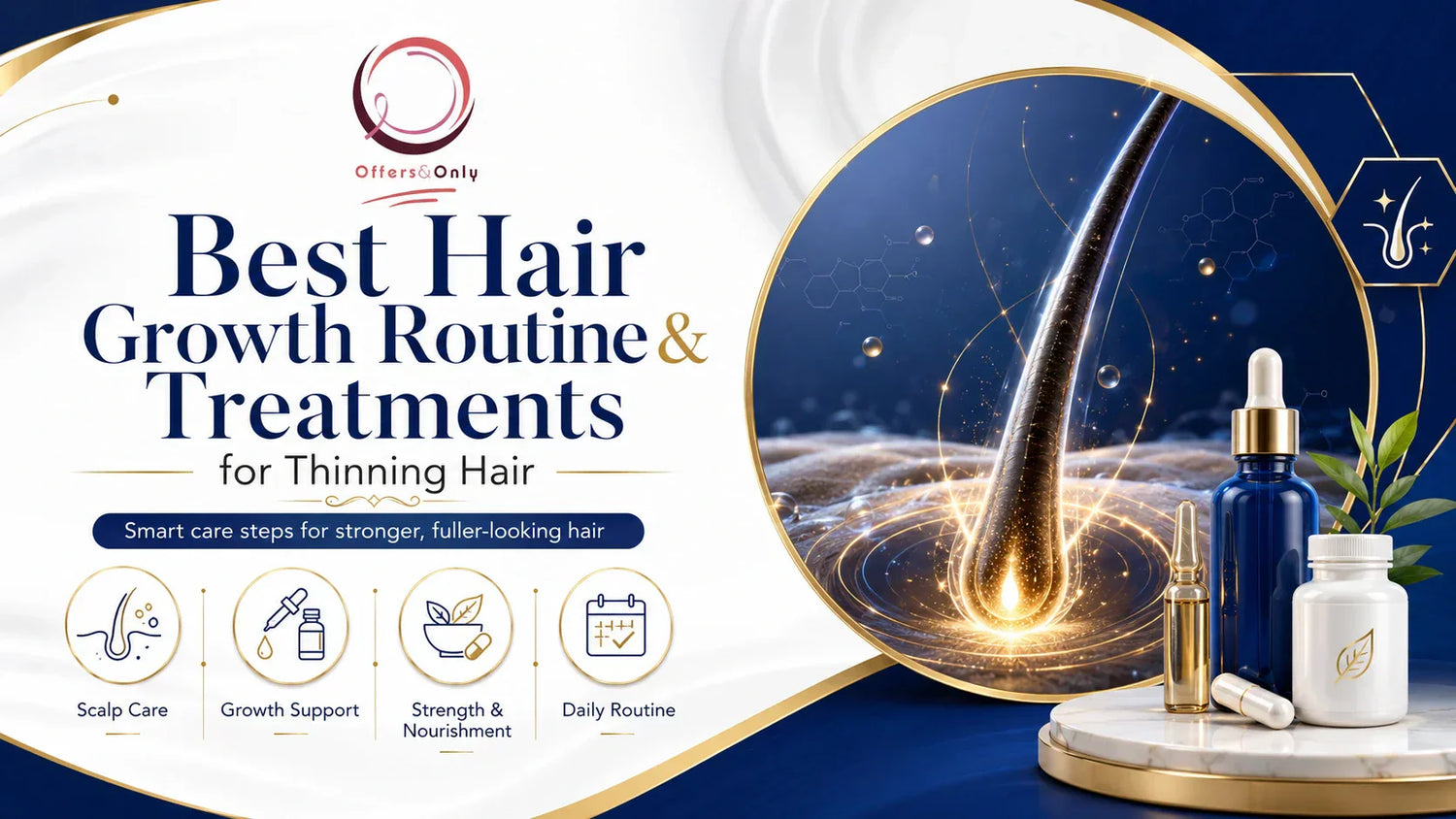 Best Hair Growth Routine & Treatments for Thinning Hair