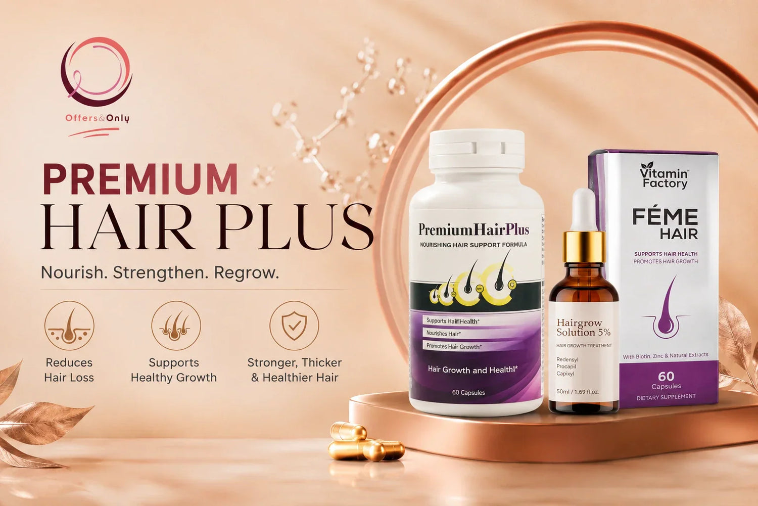 Premium Hair Plus : Best Hair Loss Treatment & Routine