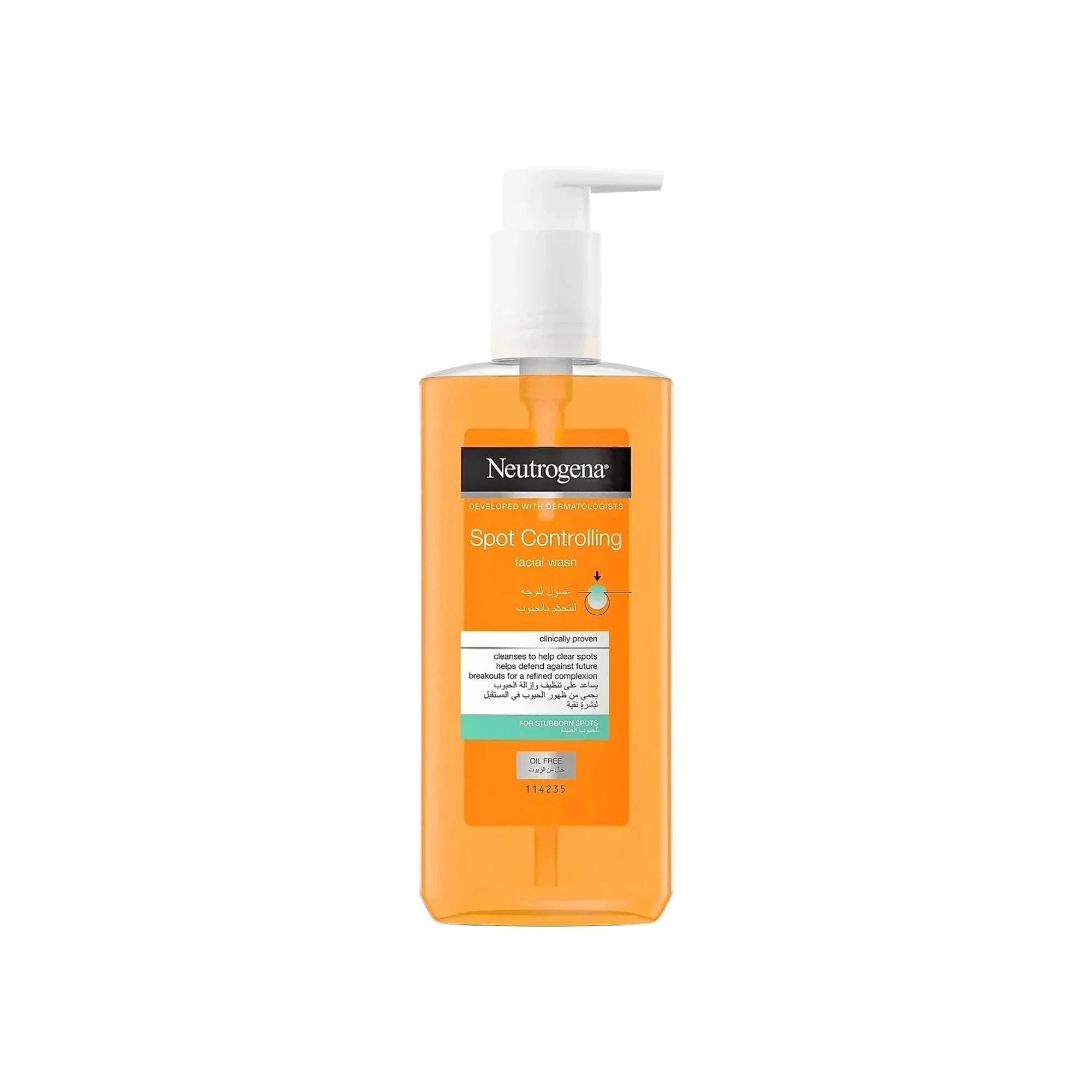 Neutrogena Spot Controlling Oil Free Acne Wash 200ml