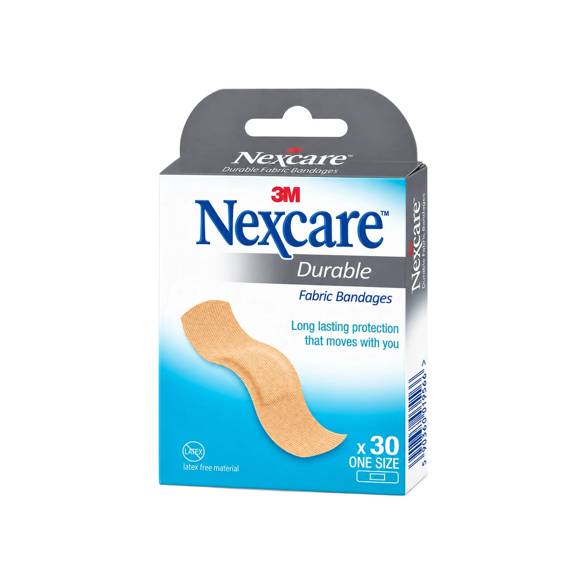 Nexcare Durable Bandages 72*19 mm 30S -66530.40