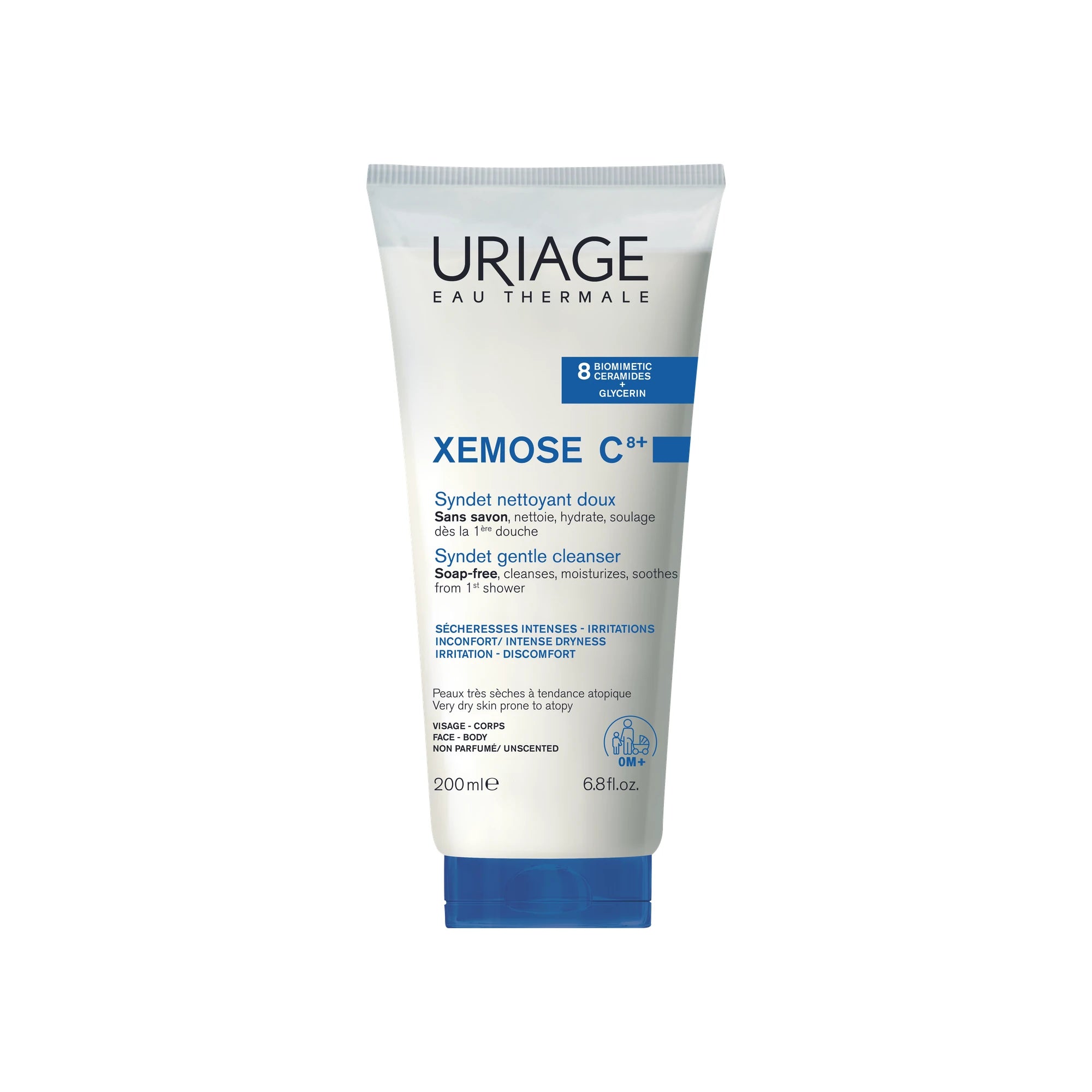Uriage Xemose Gentle Cleansing Gel 200Ml
