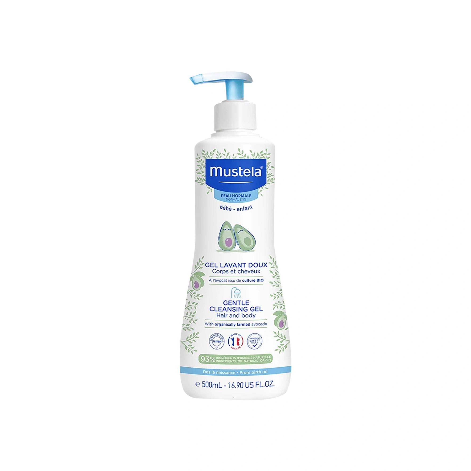 Mustela Gentle Cleansing Gel 500ml Cleansing body and hair