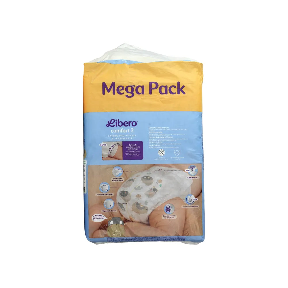 Libero Comfort No.3 (5-8Kg) 76Pcs