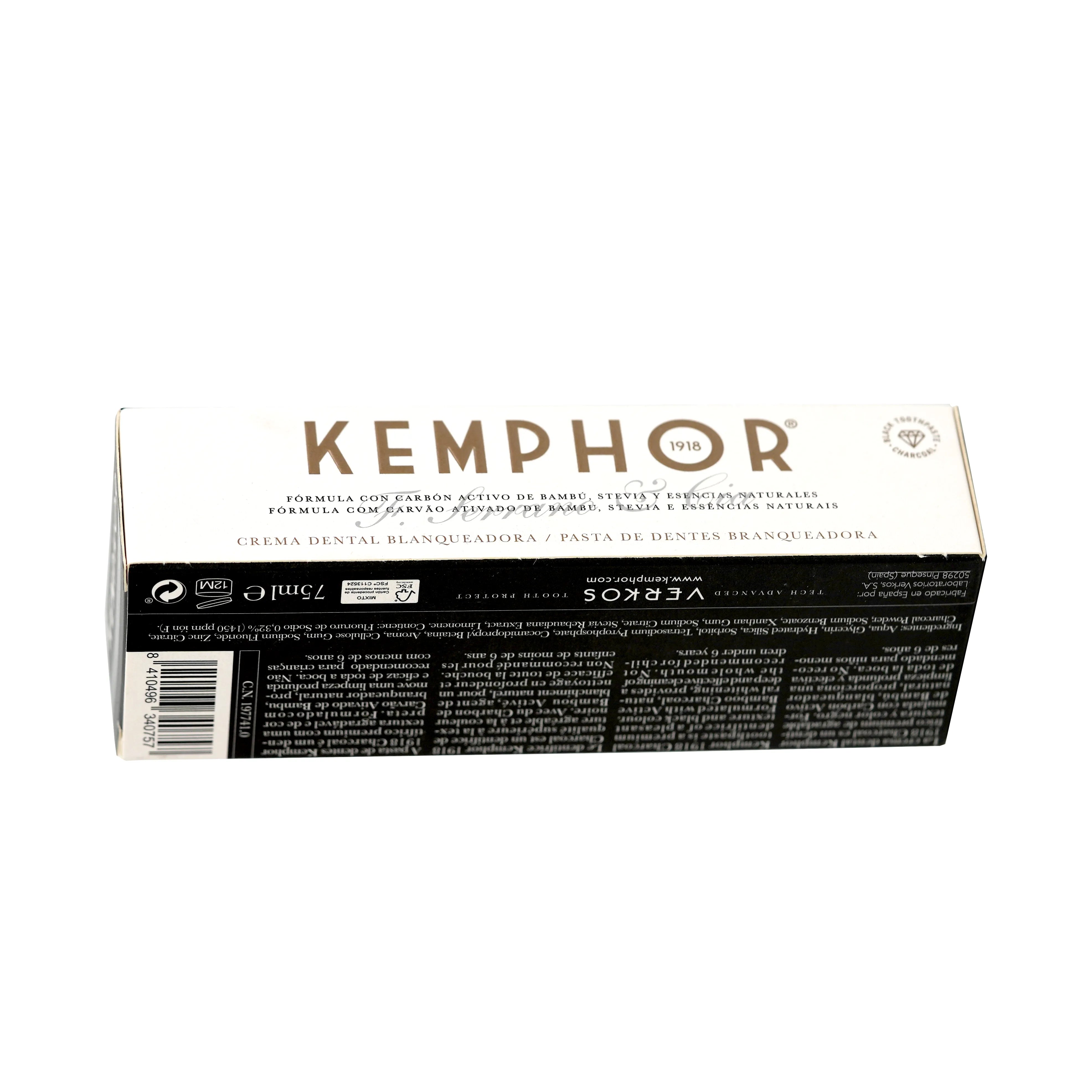 Kemphor 1918 Charcoal Tooth Paste 75ml