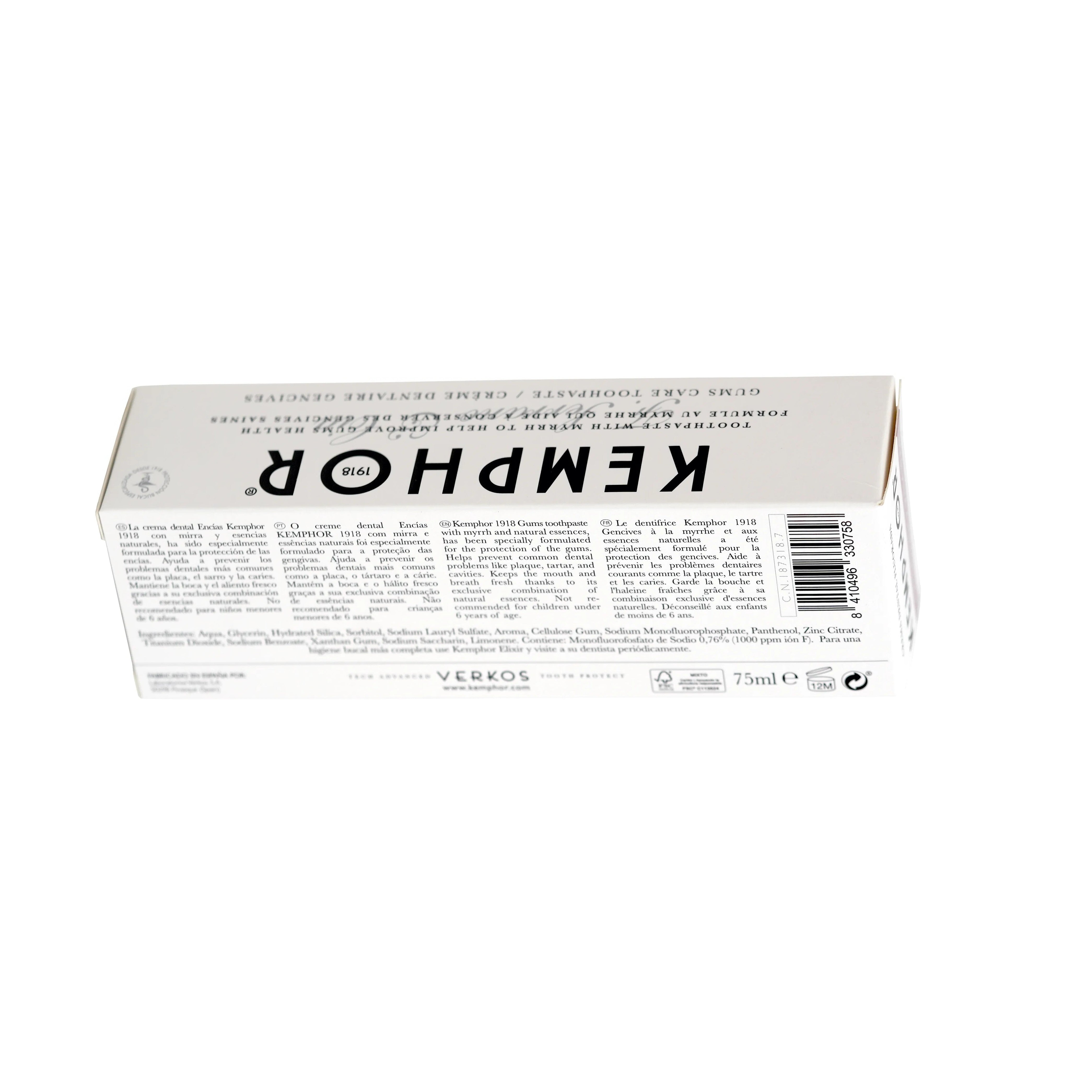 Kemphor 1918 Gums Care Toothpaste 75ml
