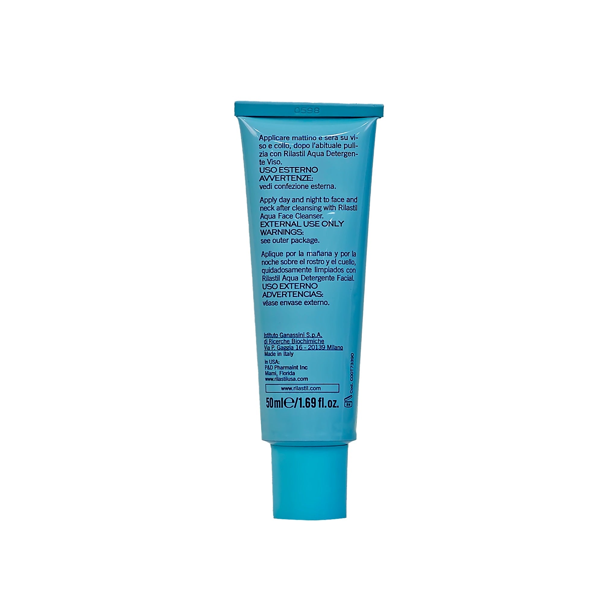 Rilastil Aqua Legre Light Moisturizing Cream 50ml