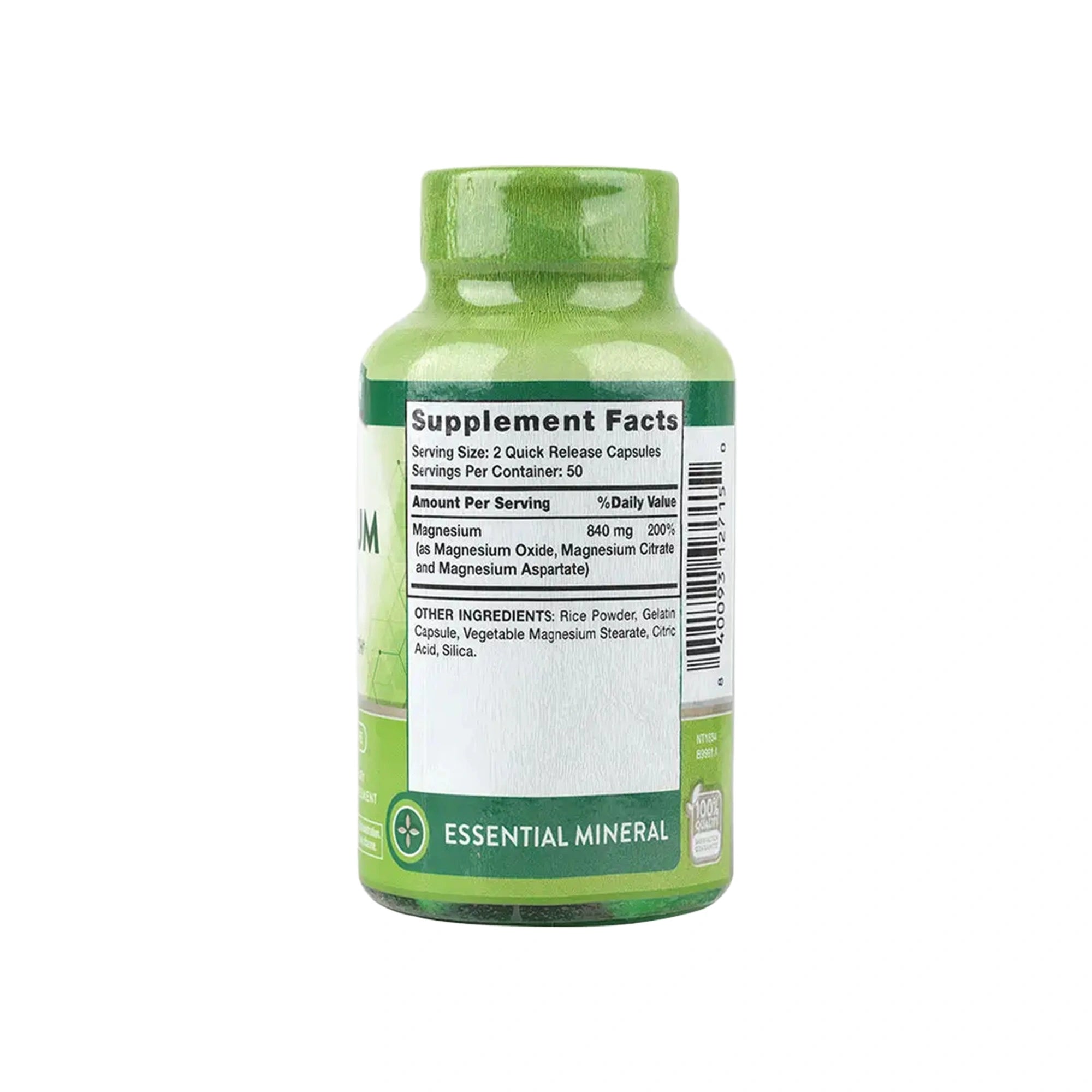 Nature's Truth Triple Magnesium Complex 100 Capsules