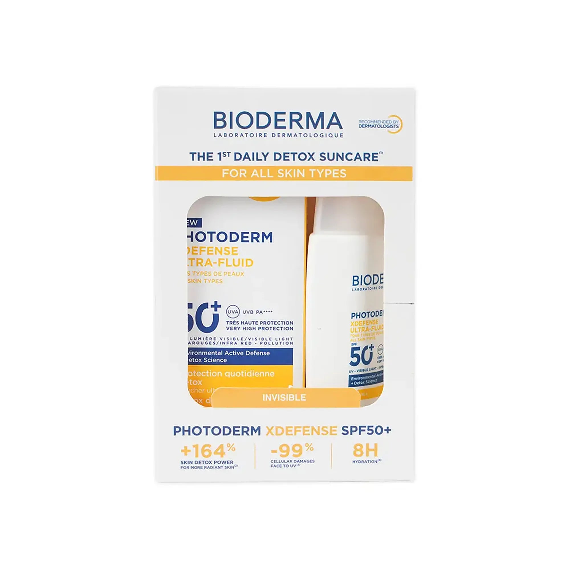 Bioderma Photoderm Xdefense Ultrafluid Spf50+ Invisible 40Ml Offer 1+1 Free