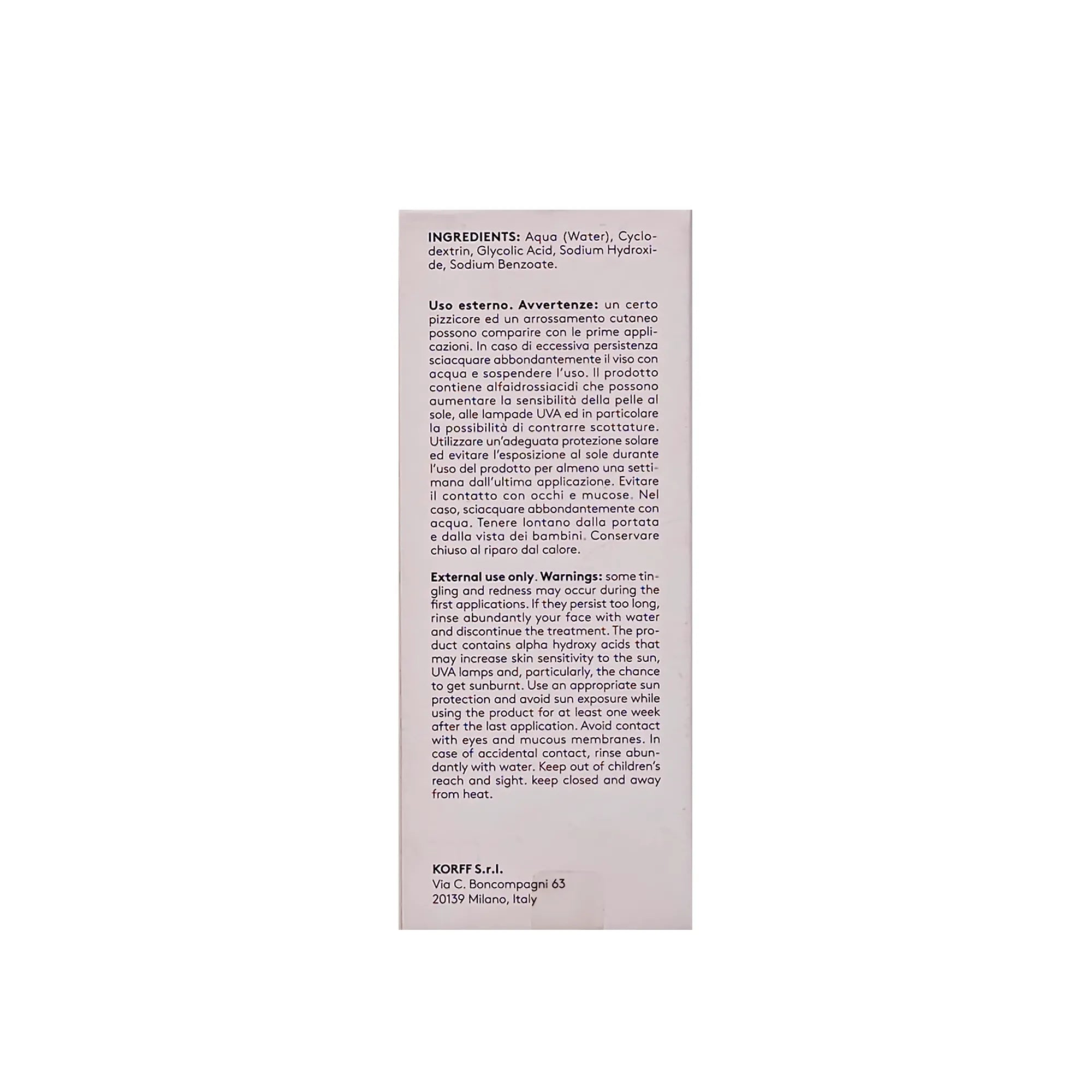 Korff Antiage Gly Liquid Exfoliator 100 ml