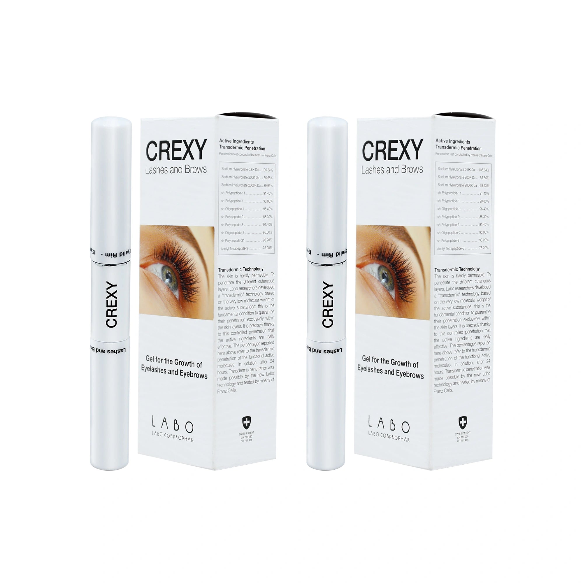 Crexy Lash & Brow Gel Duo Pack