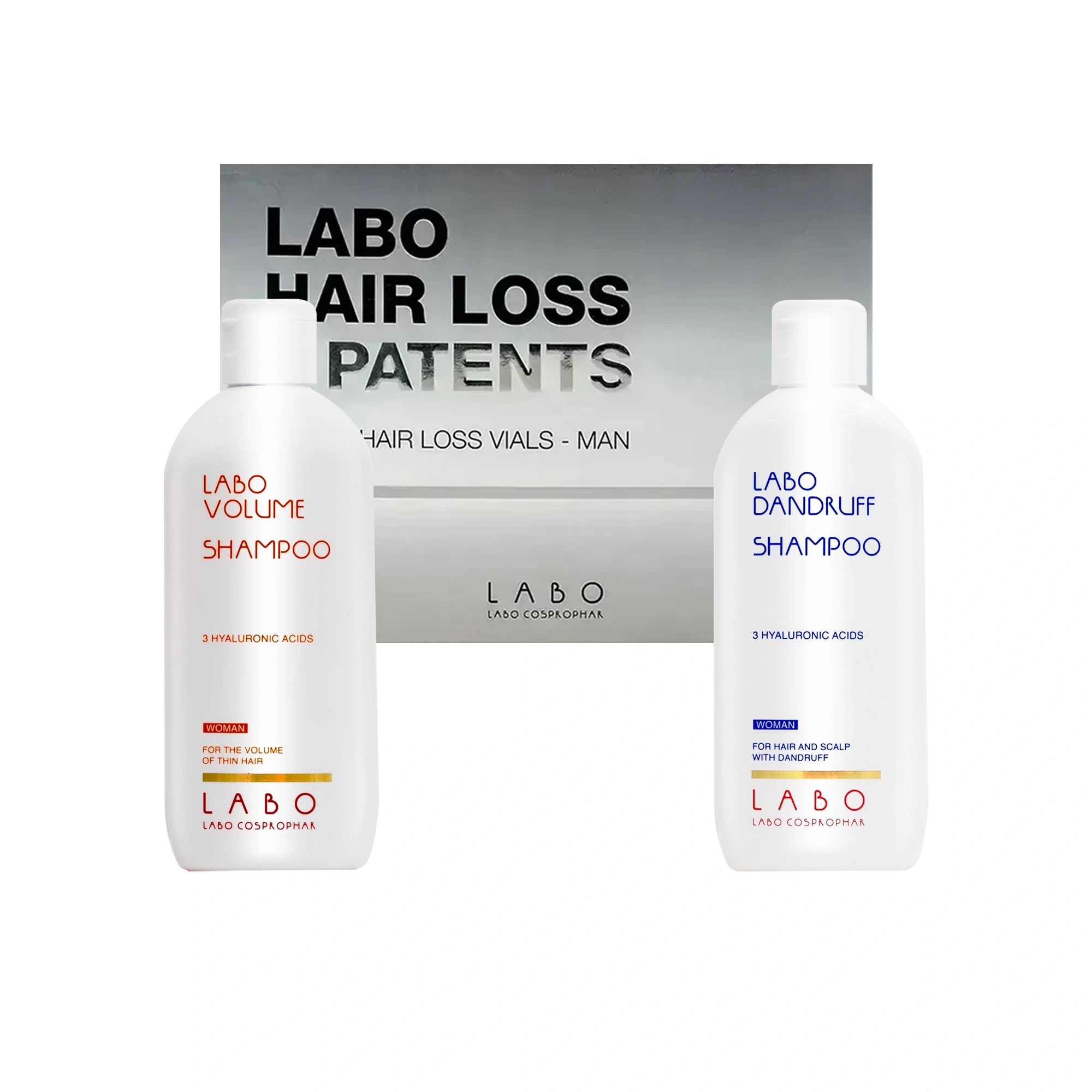 Labo Complete Hair Care Set for Women – Anti-Dandruff & Hair Loss Treatment