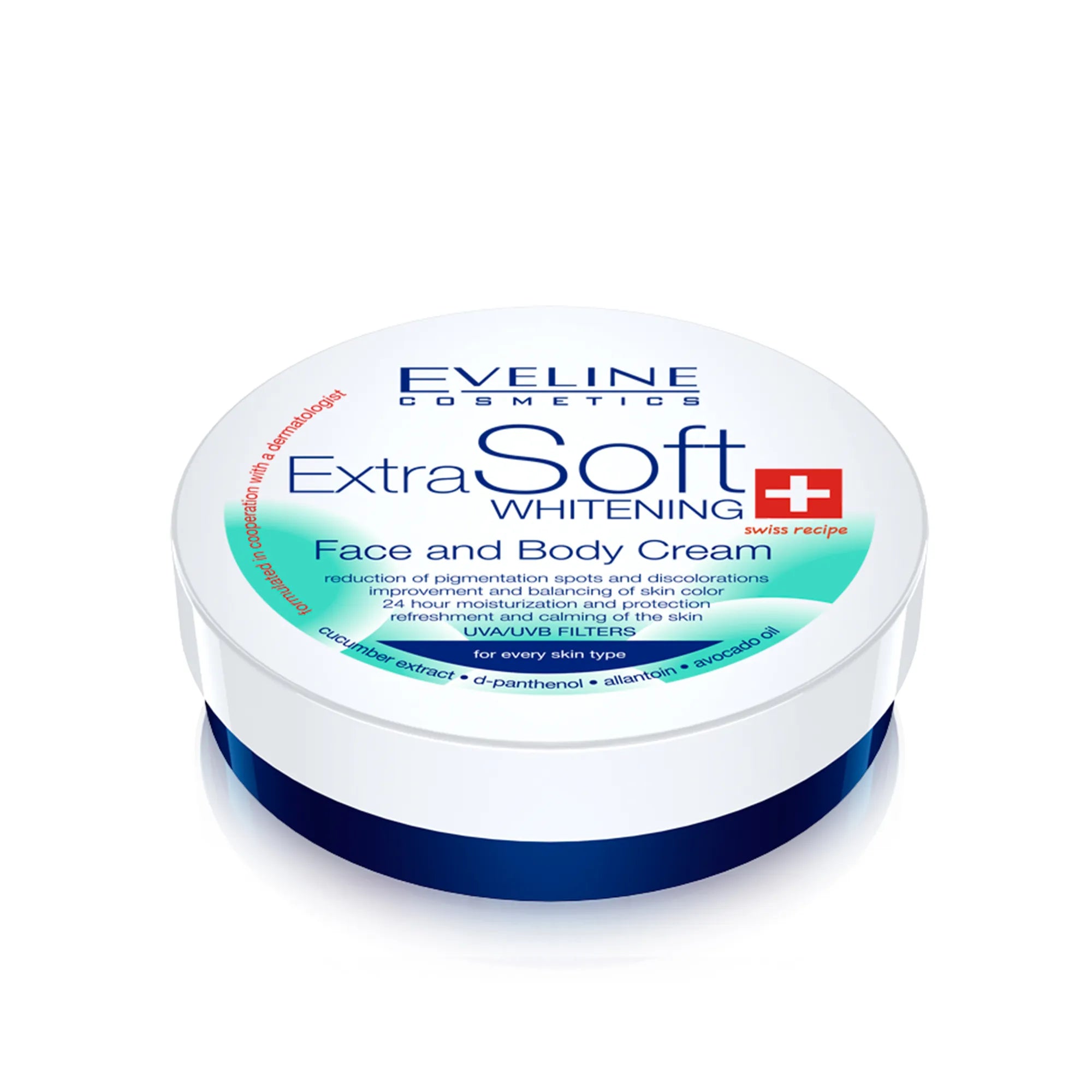 Eveline Extra Soft Whitening Face And Body 175 ml