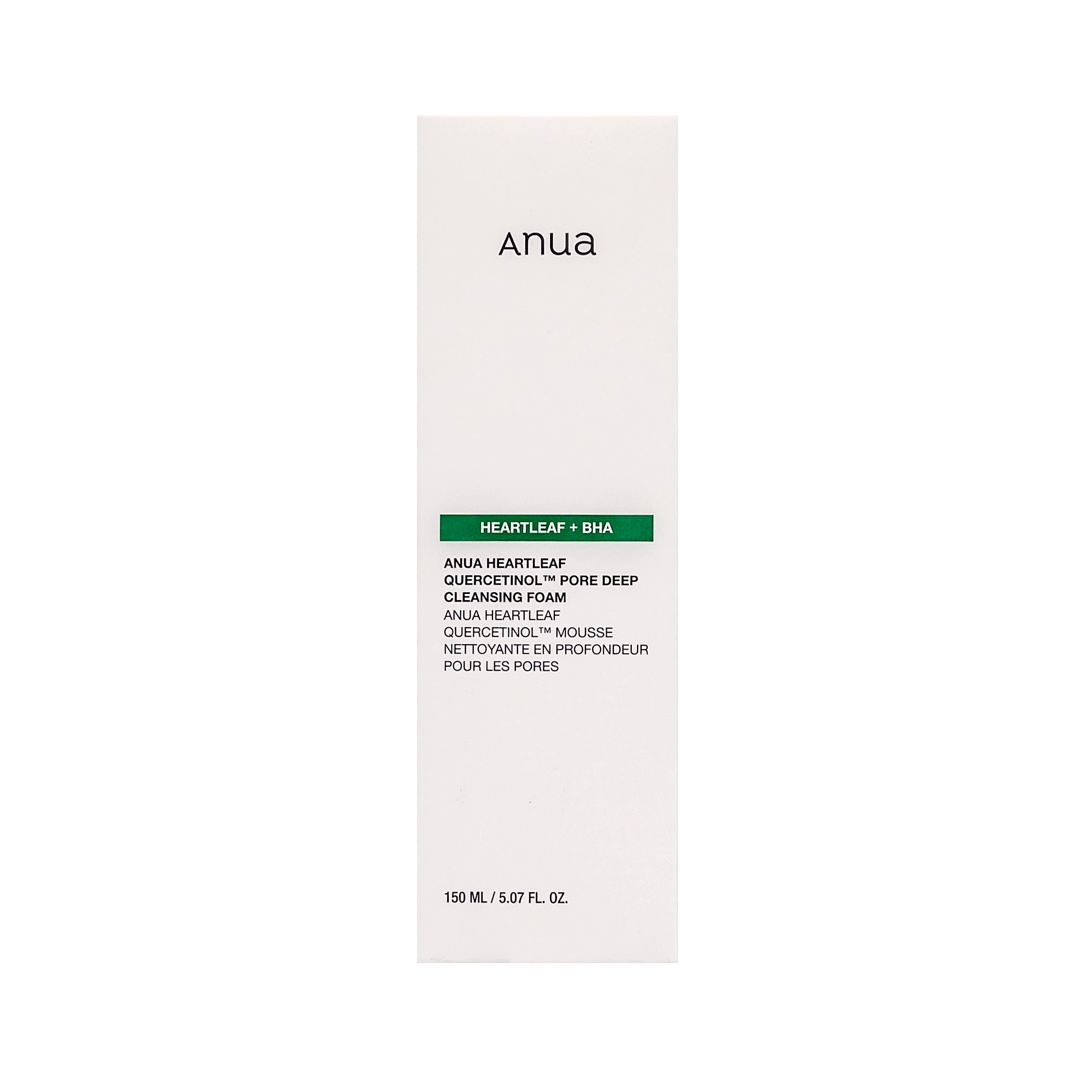 ANUA Heartleaf Quercetinol Pore Deep Cleansing Foam 150ml