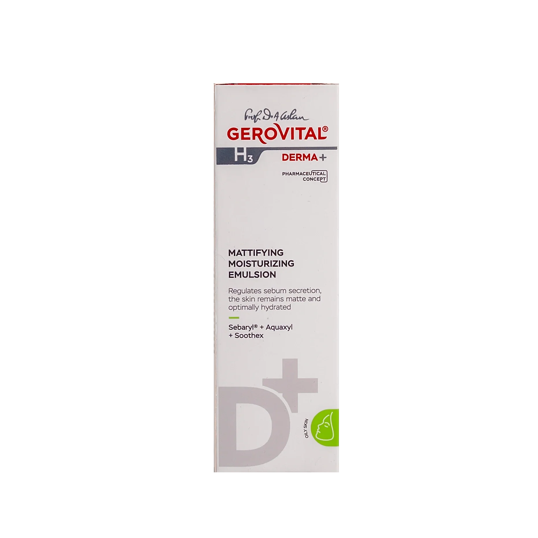 Gerovital H3 Derma Mattifying Moisturizing Emulsion Cream 50Ml