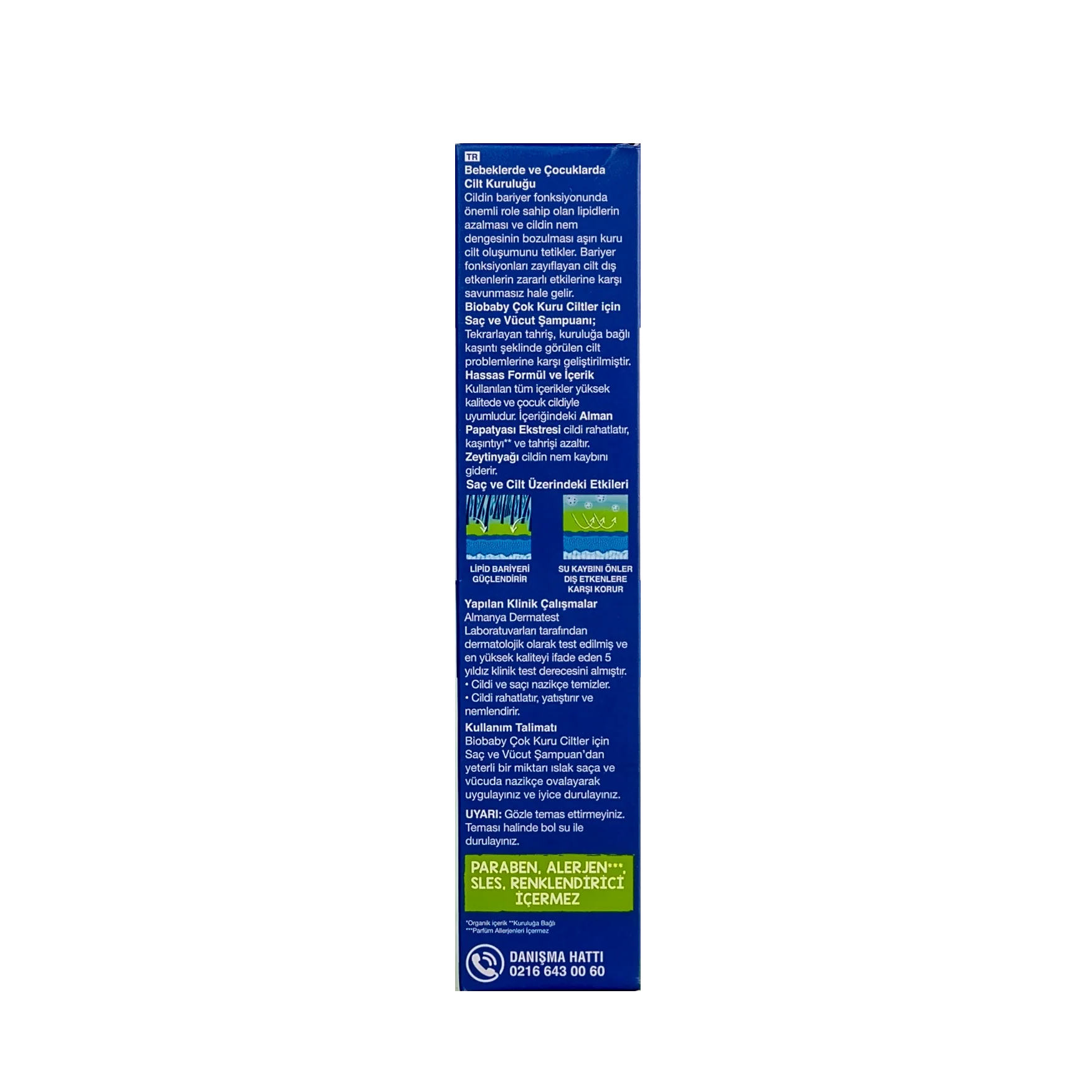 Biobaby Atocare Hair & Body Shampoo For Very Dry Skin 300Ml
