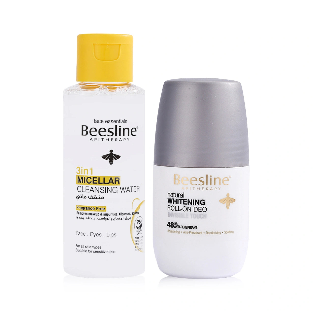 Beesline Invisible Touch Deodorant 50ml + Micellar Water 100ml Free