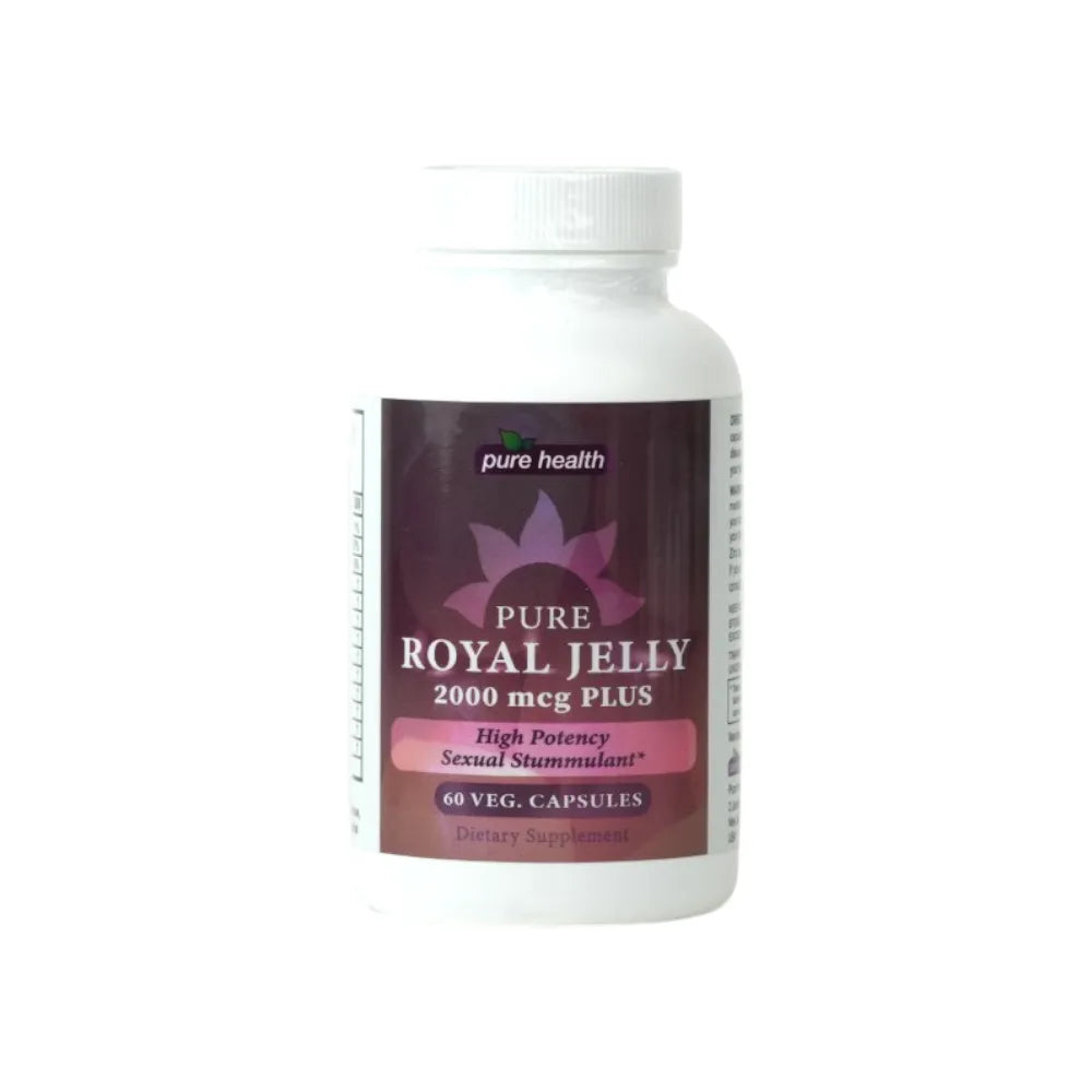 Pure Health Royal Jelly 2000 mcg 60 Veg Capsules
