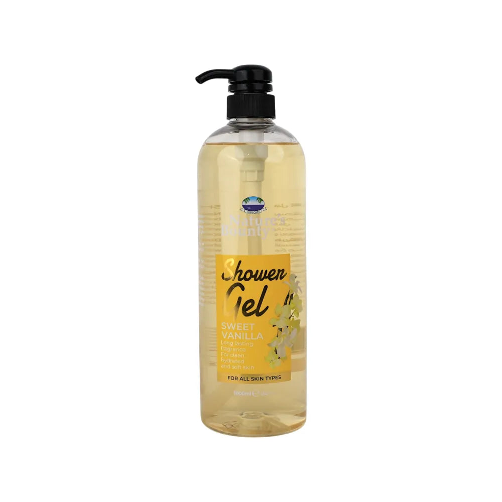 Nature'S Bounty Sweet Vanilla Shower Gel 1000 Ml