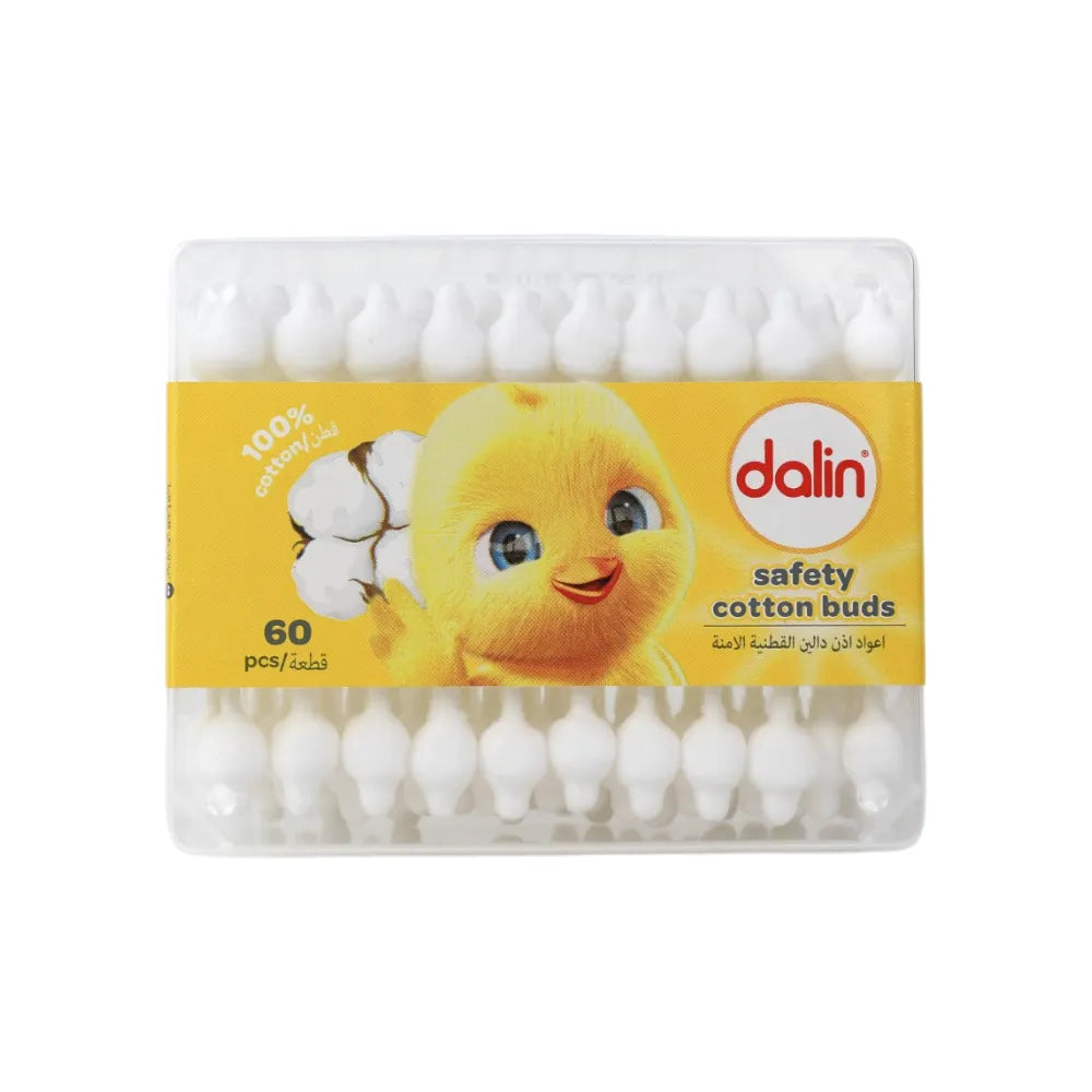 Dalin Safety Cotton Buds  60 Pcs