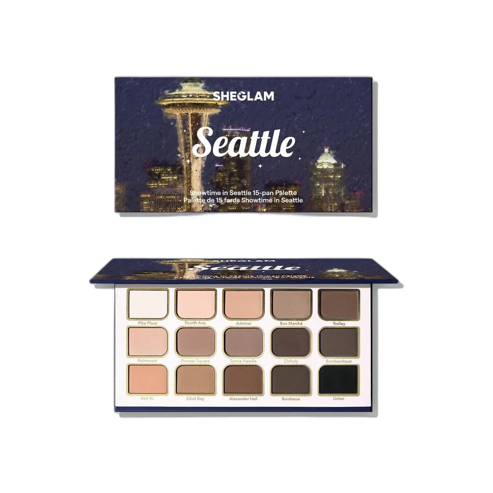 Showtime In Seattle 15-Pan Eyeshadow Palette
