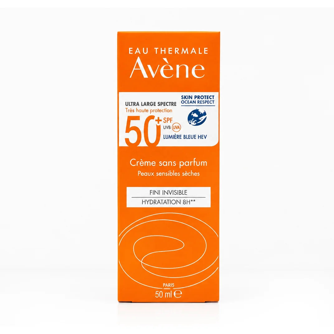 Avene Hyaluron ActiveB3 Cream 40ml + Avene Fragrance Free Cream SPF 50ml Free + Avene Milk Cleanser 200ml Free