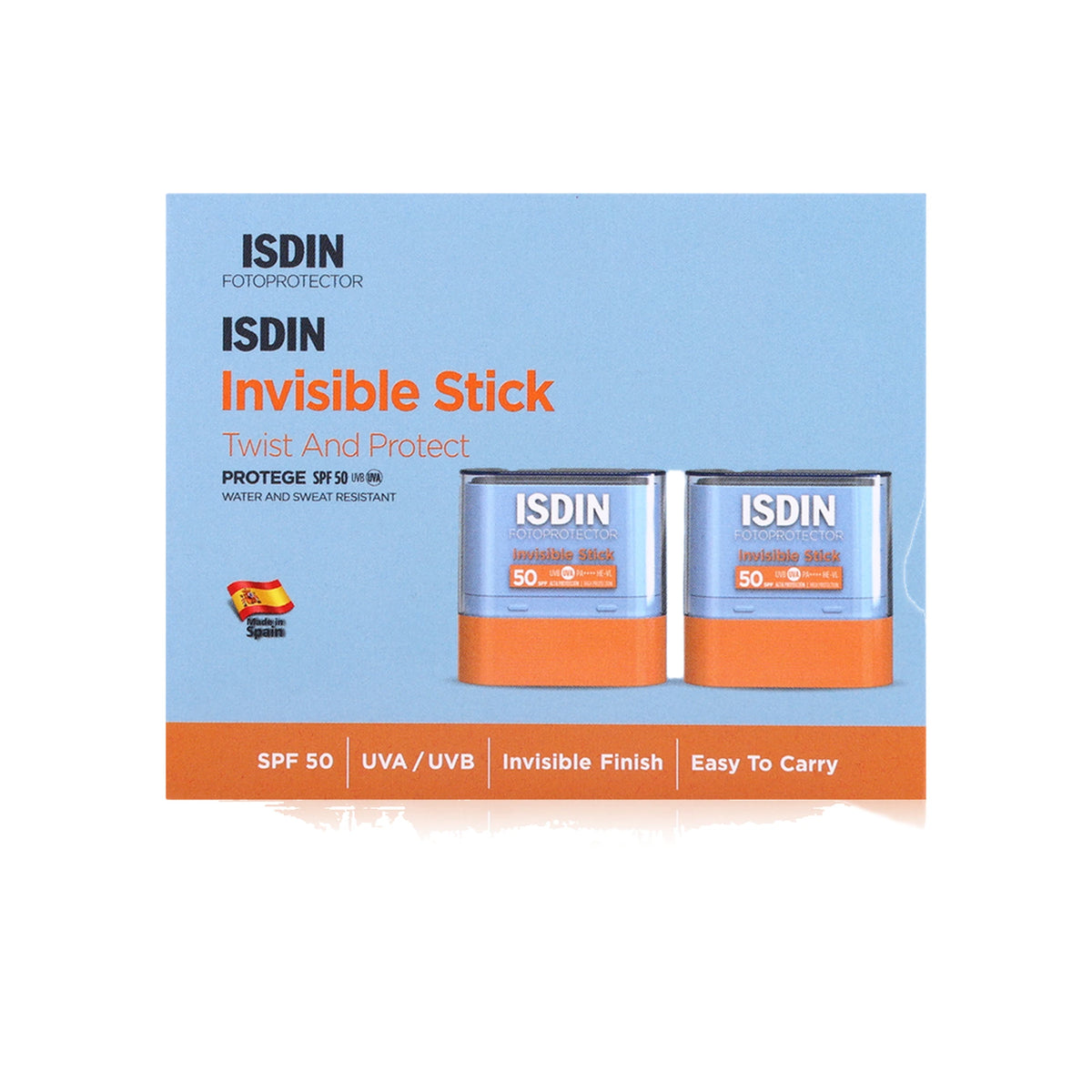 Isdin Invisible Fotoprotector Stick Kit Save 40%