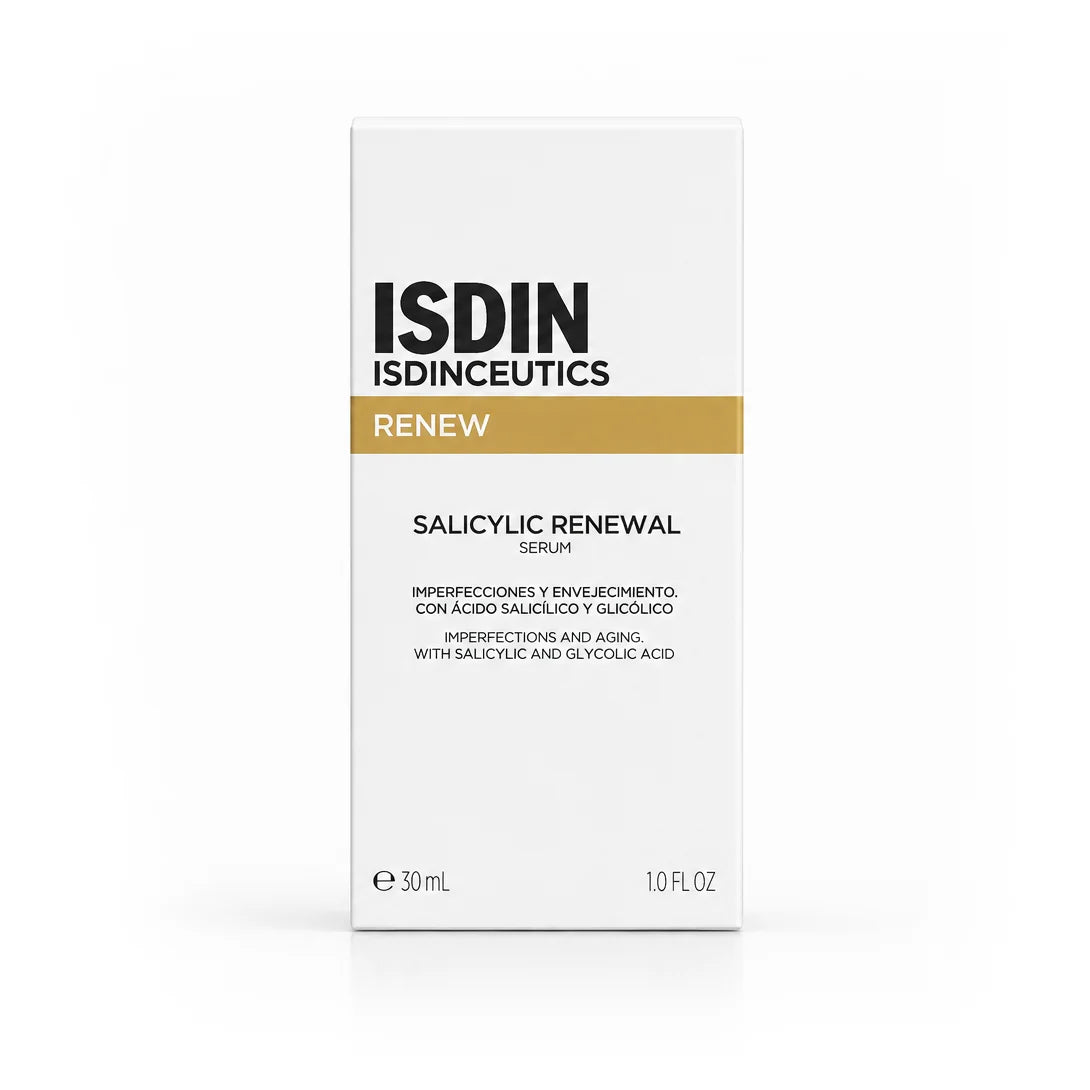 Isdin Clear And Glow Kit Save 45% ( Salicylic Renewal & Fotoprotector Glow )