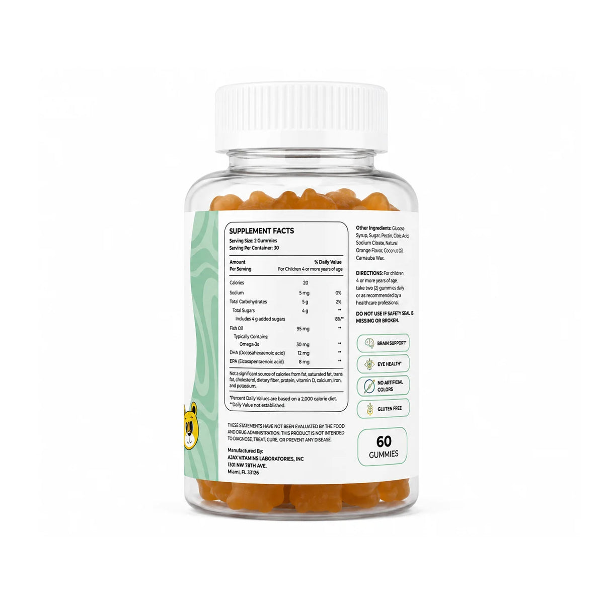 Dose Of Brilliance Omega3 60 Gummies