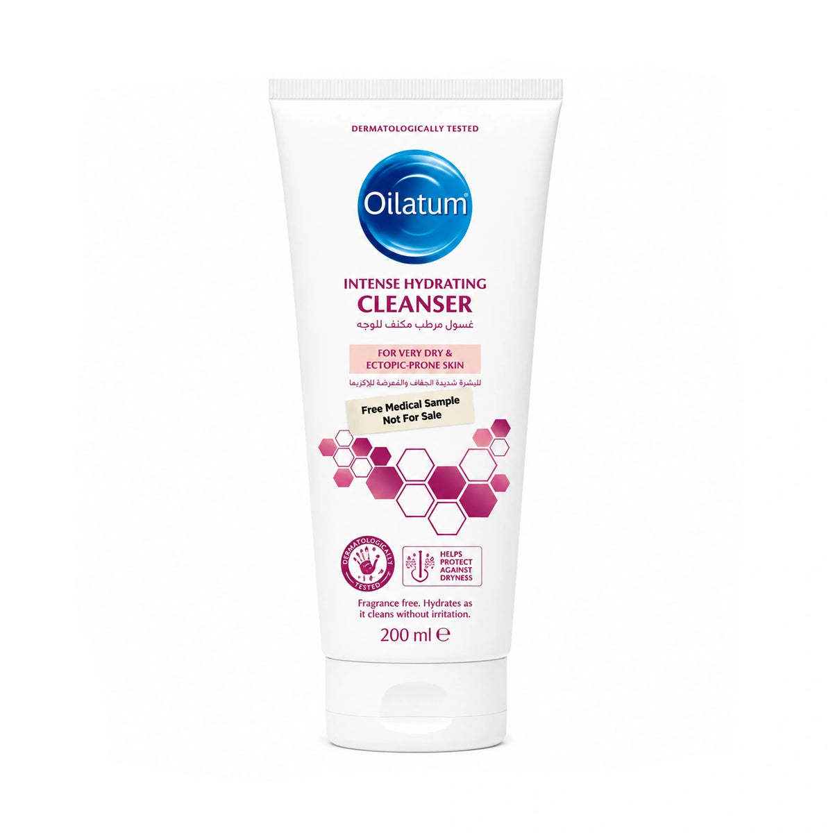 Oilatum Intense Hydrating Cleanser 200ml for very dry skin