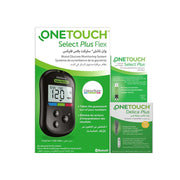 OneTouch Select Plus Flex Glucometer Kit (50 Strips + 100 Lancets)