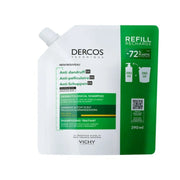 Vichy Dercos Anti-Dandruff Shampoo Refill for Dry Hair - 390ml