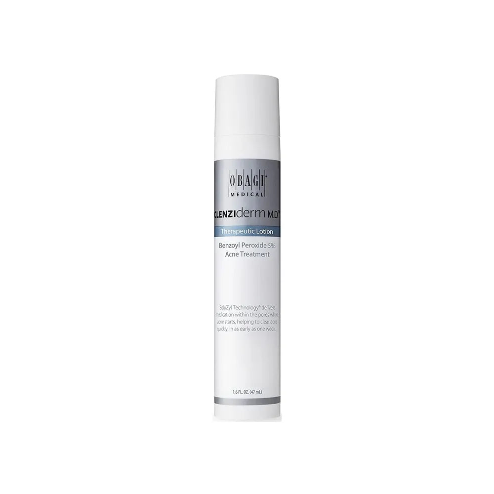Obagi Clenziderm M.D Therapeutic Lotion Benzoyl Peroxide 5% Acne Treatment 47 ml