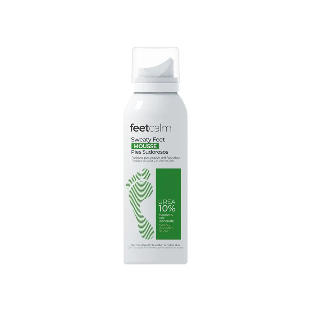 FeetCalm Sweaty Feet Mousse Urea 10% 75 ml