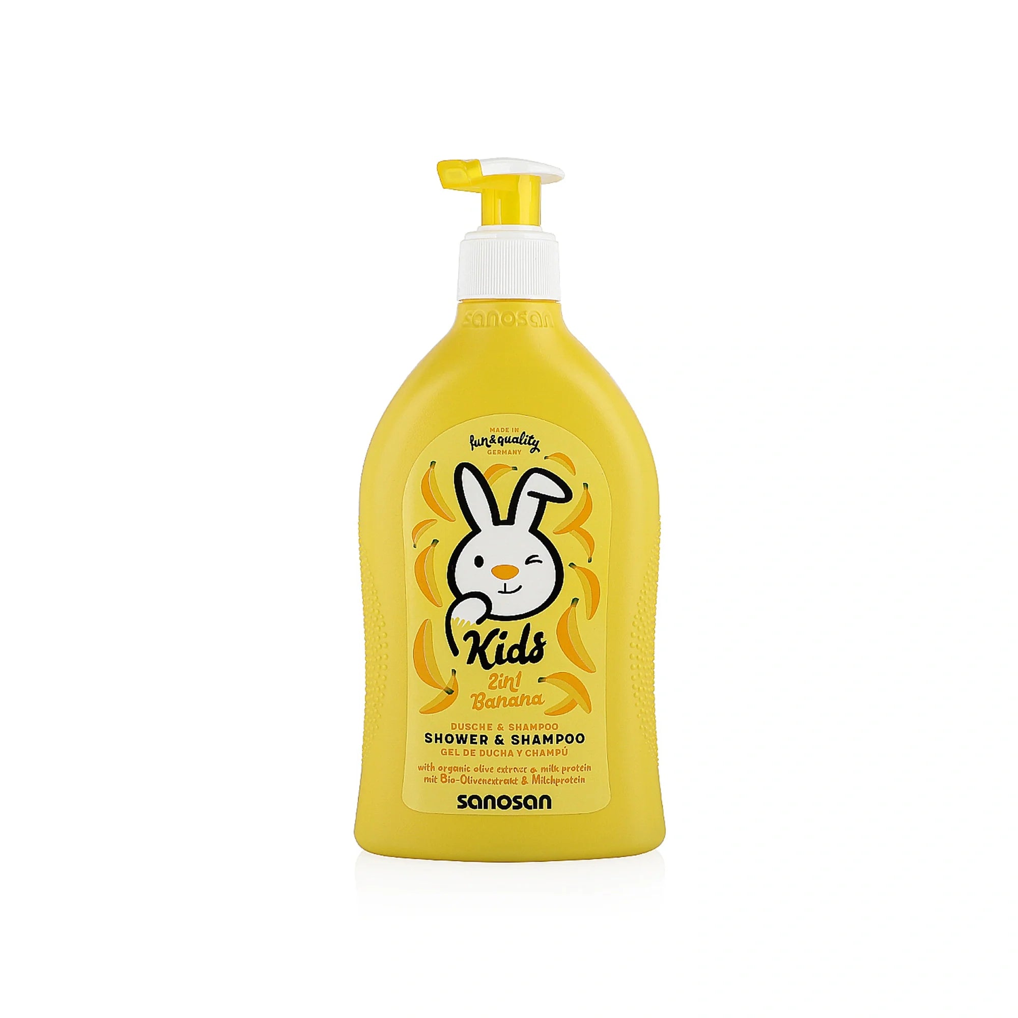 Sanosan Kids Shower & Shampoo Banana 400Ml