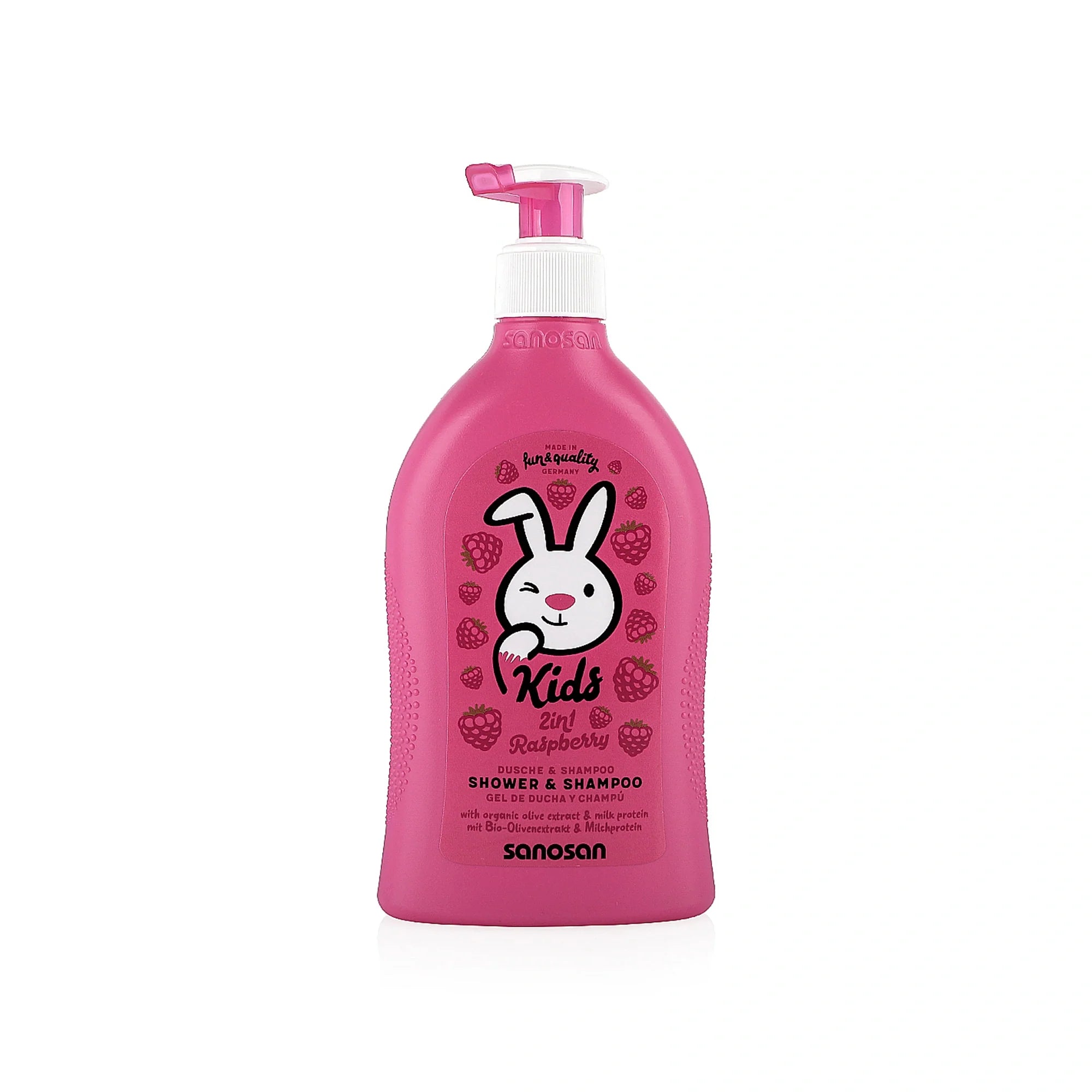 Sanosan Kids Shower & Shampoo Raspberry 400Ml