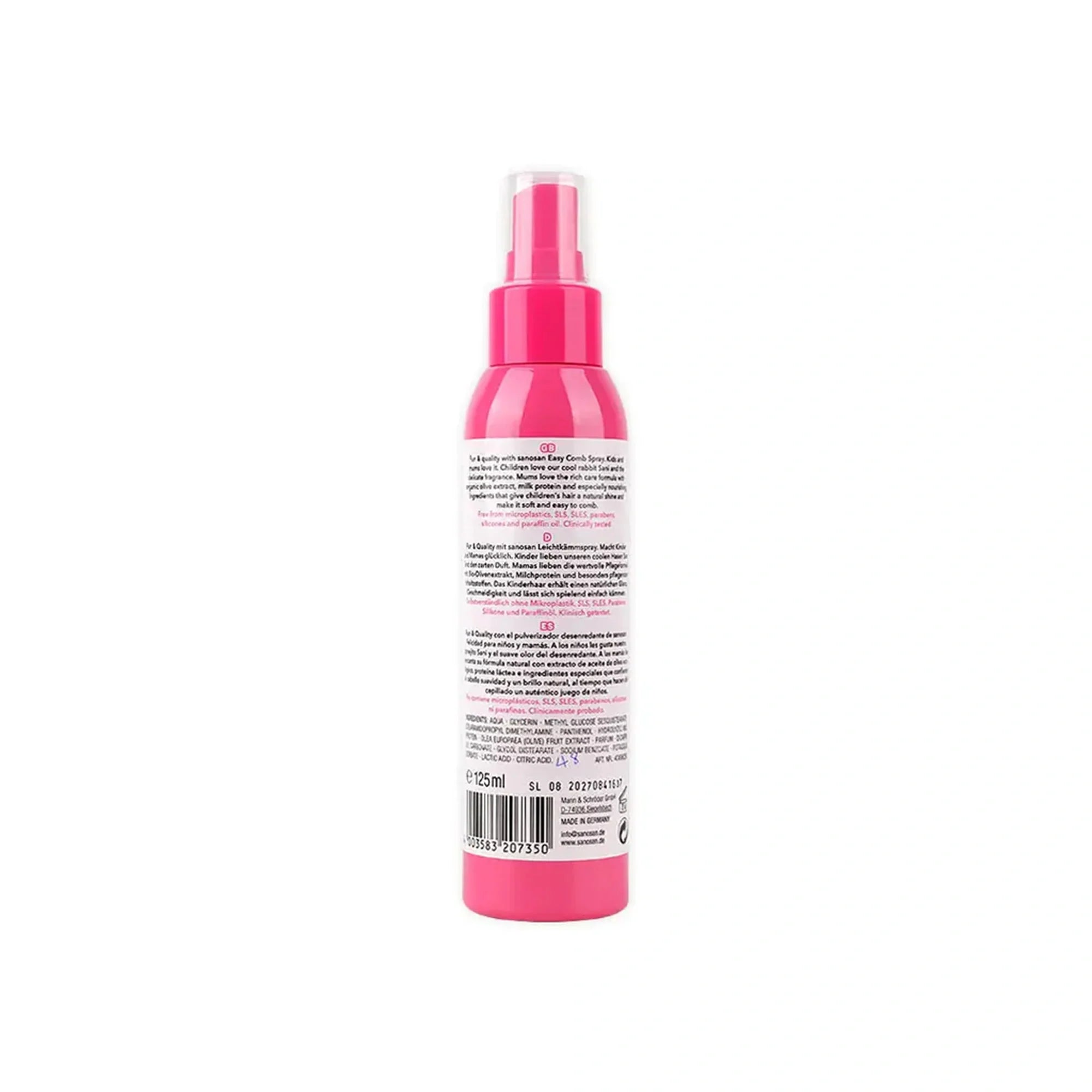 Sanosan Kids Easy Comb Spray 125 Ml