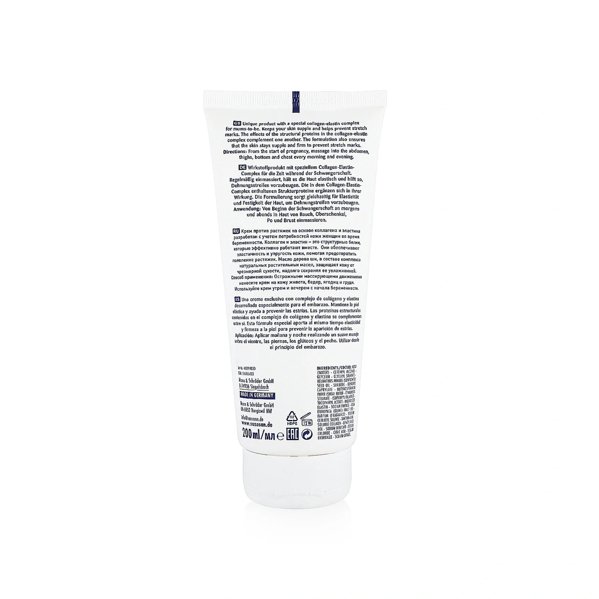 Sanosan  Mama Anti Stretch Mark Cream 200Ml