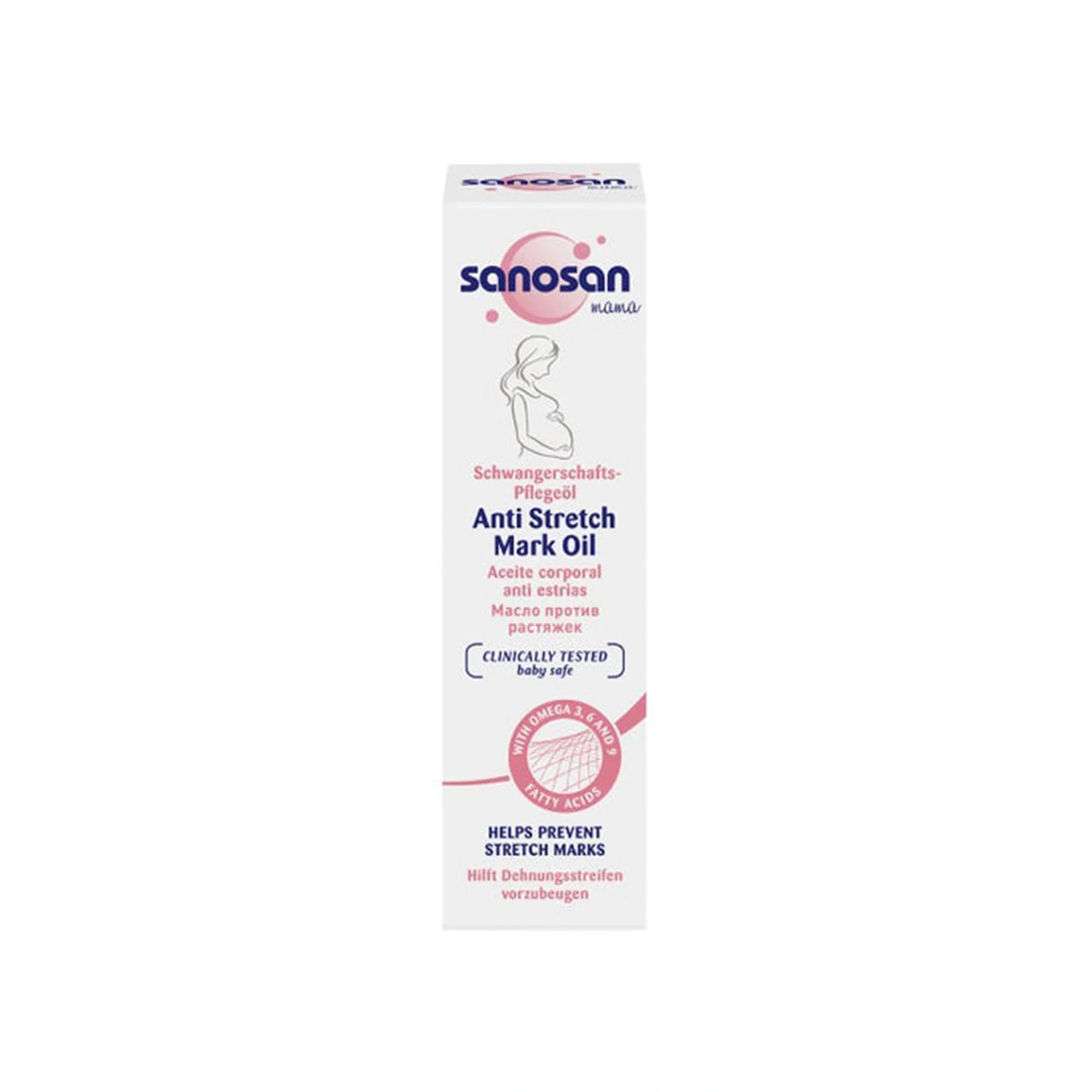 Sanosan Mama Anti Stretch Mark Oil 100Ml