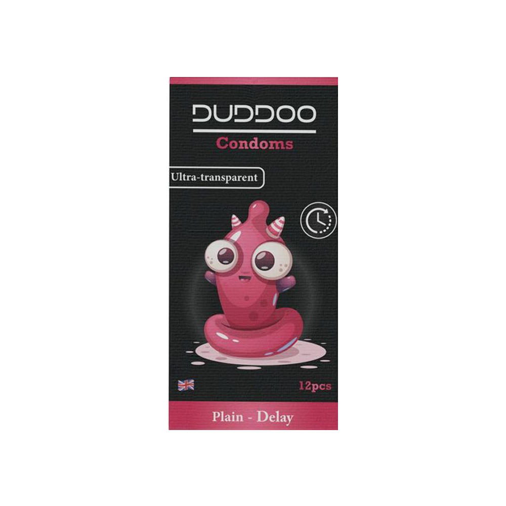 Duddoo Delay Plain Condoms 12 Pcs