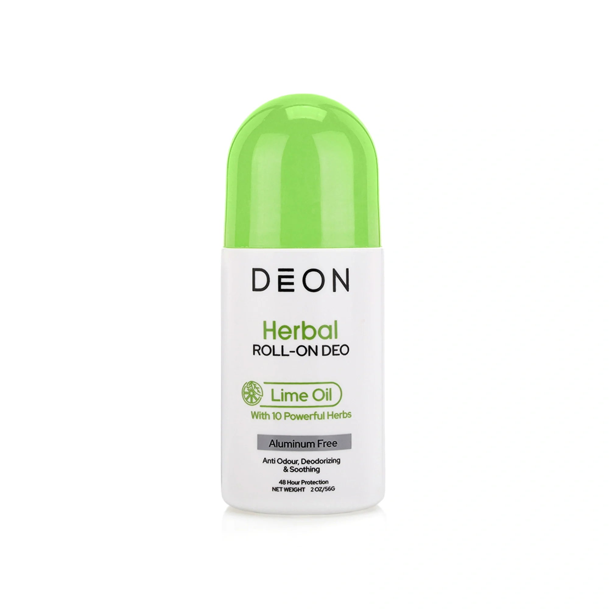 Deon Herbal Roll-On Deo 48H Lime Oil 56Gm