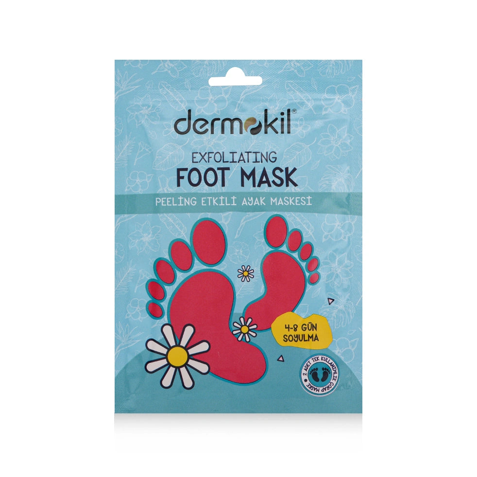 Dermokil Exfoliating Moisturizing Foot Mask 30Ml One Pair