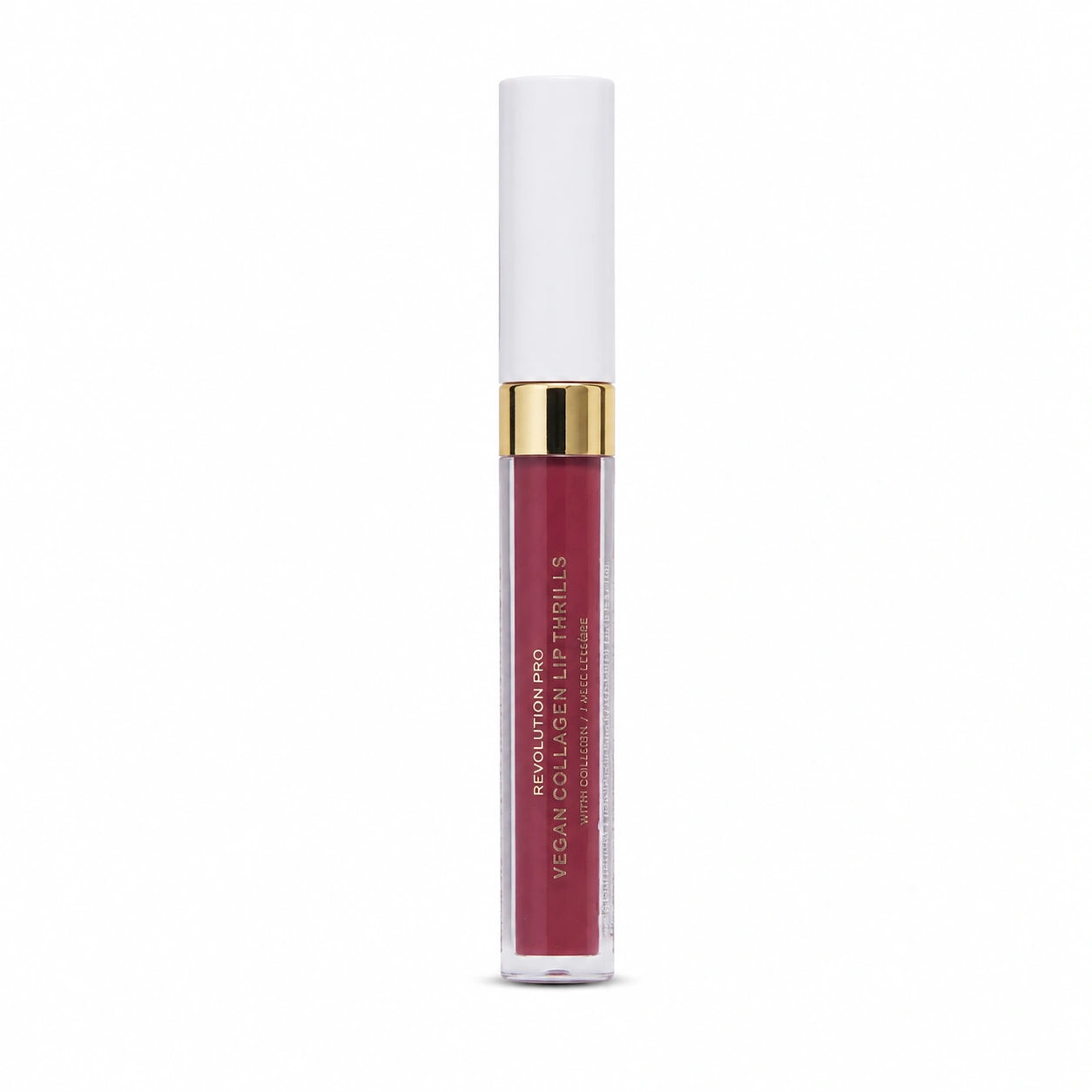 Revolution Pro Vegan Collagen Peptide High Shine Lip Gloss Stripped