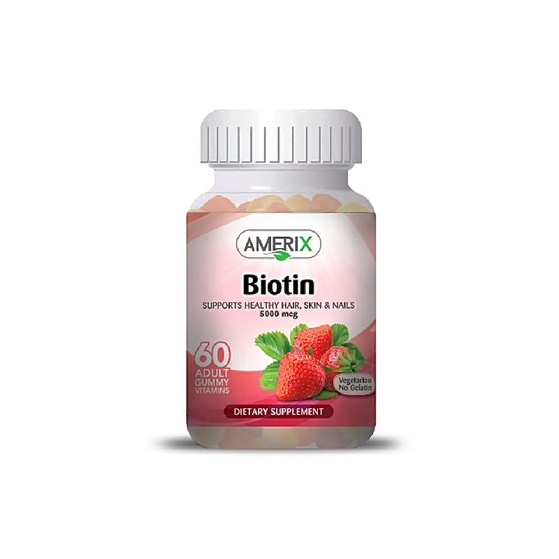 Amerix Biotin Adult Gummies 60'S