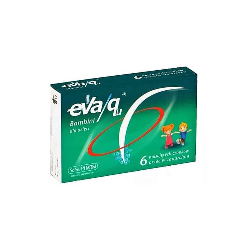 Eva Q Children Suppositories 6 Pcs