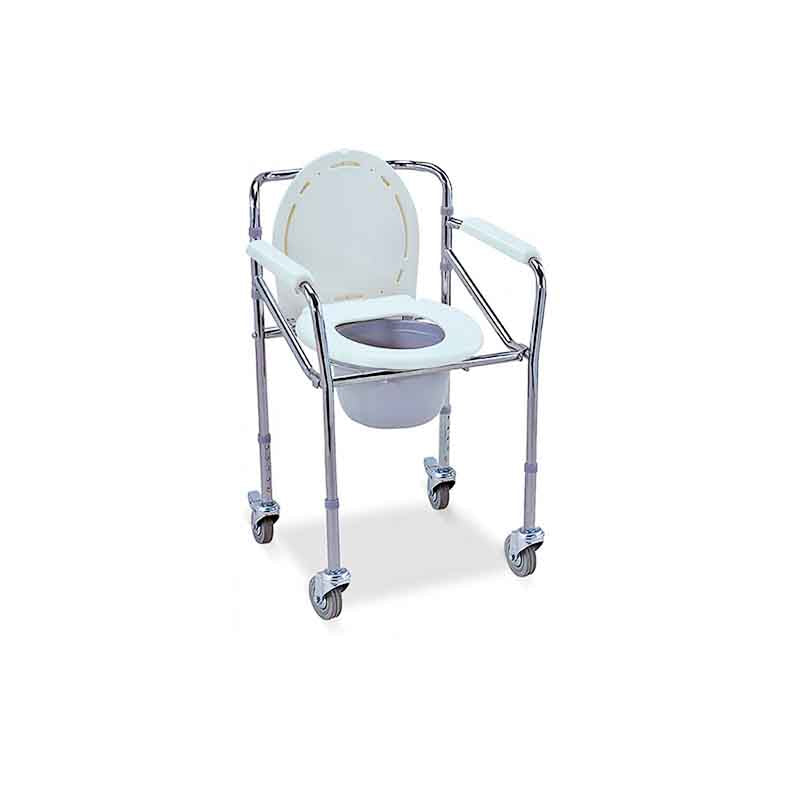 Commode Chair With Wheel FS696 - Fado Med