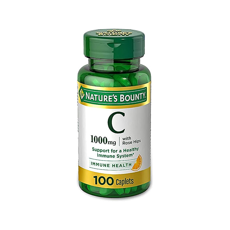Natures Bounty Vitamin C 1000 Mg Caplets 100 S